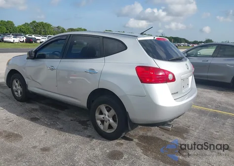 2010 Nissan Rogue S из США, поврежденный, VIN JN8AS5MT1AW030692